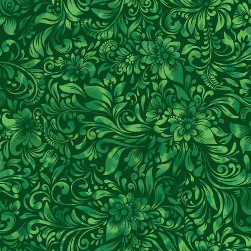 BLK Allure 118" Widebacking - 2601-62 Green - Cotton Fabric