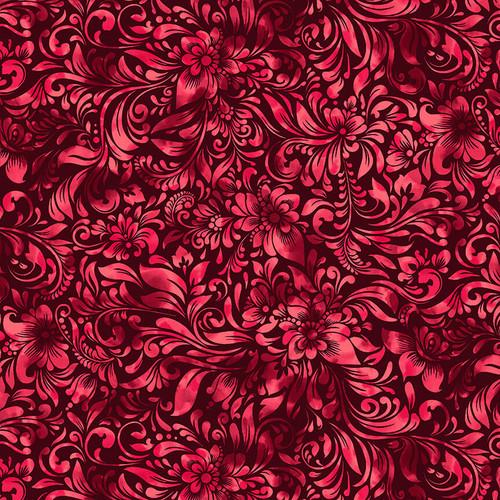 BLK Allure 118" Widebacking - 2601-88 Red - Cotton Fabric