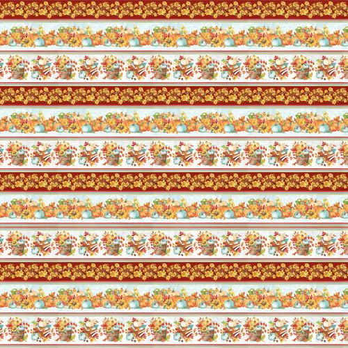 BLK Autumn Blessings - 3323-33 Orange - Cotton Fabric