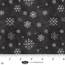 BLK Be Merry and Shine Bright - 4121-95 Charcoal - Cotton Fabric