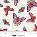 BLK Cameo Appearance Butterflies - 4649-41 Ivory - Cotton Fabric