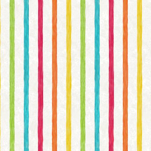 BLK Color Burst - 3350-01 Marshmallow - Cotton Fabric