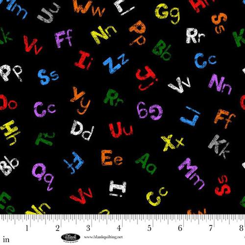 BLK Color My World - 4083-99 Black/Multi - Cotton Fabric