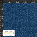 BLK Gracefully Broken Circle Design - 4504-133 Blue - Cotton Fabric