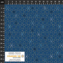 BLK Gracefully Broken Japanese Design - 4504-128 Blue - Cotton Fabric