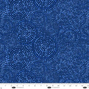 BLK Hexi-Dots 108" - 4185-77 Blue - Cotton Fabric