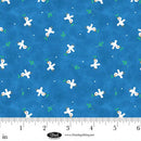 BLK Noah & Friends Doves - 4582-77 Cobalt - Cotton Fabric