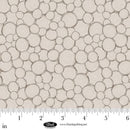 BLK Petals & Pewter - 4570-92 Medium Gray - Cotton Fabric