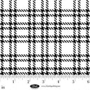 BLK Plaid Essentials - 3969-19 White - Cotton Fabric