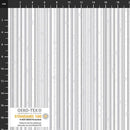 BLK Stof Snow Crystals - 4593-110 White Silver - Cotton Fabric
