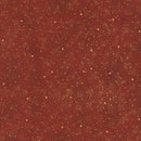BLK Stof Snow Crystals - 4593-405 Red Gold - Cotton Fabric