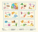 BLK Story Time II Book Panel - 4967BP-44 Cream - Cotton Fabric