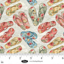 BLK Vintage Summer - 4641-30 Sand - Cotton Fabric