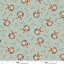 BLK Wild And Free - 4926-11 Teal - Cotton Fabric
