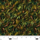 BLK Wilderness Song - 4171-66 Green - Cotton Fabric