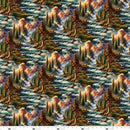 BLK Wilderness Song - 4172-75 Blue - Cotton Fabric