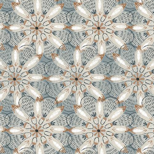 BLK Zanzibar - 3405-95 Gray - Cotton Fabric