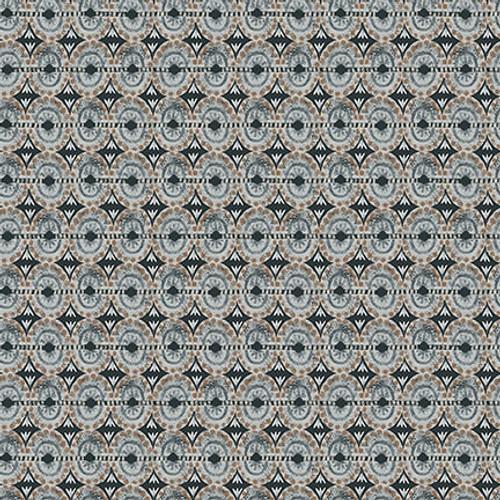 BLK Zanzibar - 3410-99 Charcoal - Cotton Fabric