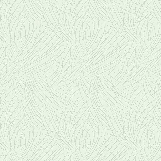 BTX A Winter's Day Golden Pine - 4745-40 Light Mint - Cotton Fabric