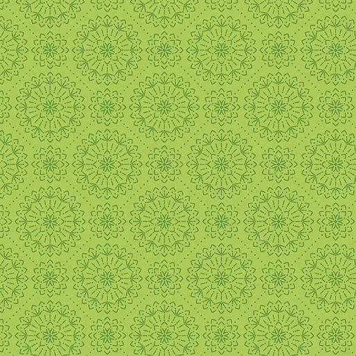 BTX Among The Wildflowers II Meadowsweet - 17106-41 Fern - Cotton Fabric