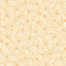 BTX Autumn Breeze Acorn Twirl - 17151-07 Cream - Cotton Fabric
