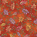 BTX Autumn Breeze Dancing Leaves - 17150-23 Pumpkin - Cotton Fabric
