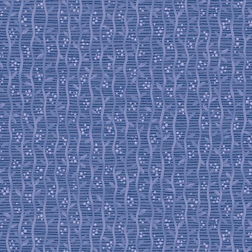 BTX Autumn Breeze Harvest Stripe - 17152-50 Blue - Cotton Fabric