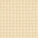 BTX Autumn Breeze Rambling Plaid - 17154-07 Cream - Cotton Fabric