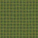 BTX Autumn Breeze Rambling Plaid - 17154-40 Green - Cotton Fabric
