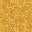 BTX Autumn Breeze Swirling Winds - 17153-30 Gold - Cotton Fabric