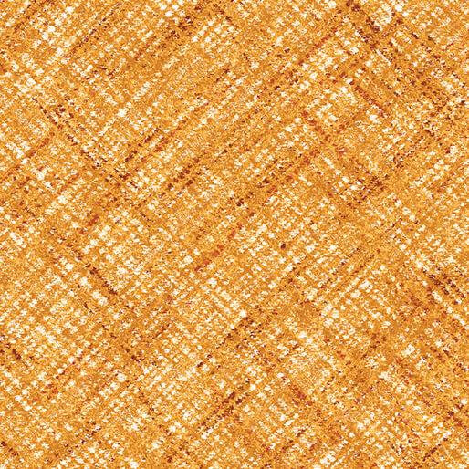 BTX Beautiful Harvest Plaid - 16552-32 Marigold - Cotton Fabric