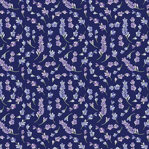 BTX Bee Haven Lavendula - 16416-57 Dark Twilight - Cotton Fabric