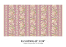 BTX Beloved Apple Blossom Stripe - 16650-20 Washed Rose - Cotton Fabric