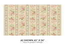BTX Beloved Apple Blossom Stripe - 16650-70 Natural - Cotton Fabric