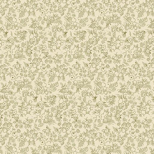 BTX Beloved Beloved Calico - 16653-41 Sage/Natural - Cotton Fabric