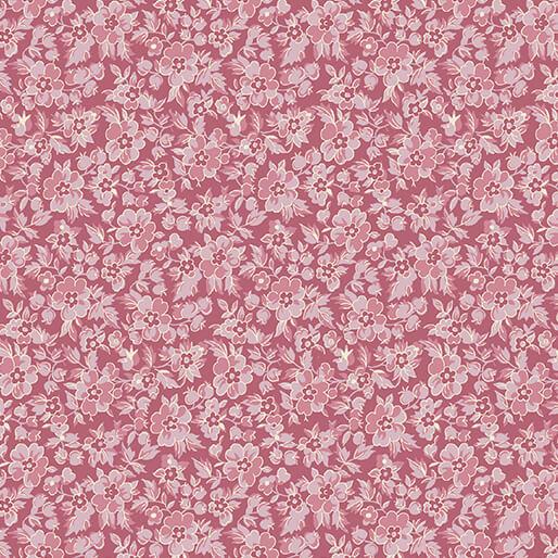 BTX Beloved Mood Calico - 16655-22 Dark Rose - Cotton Fabric