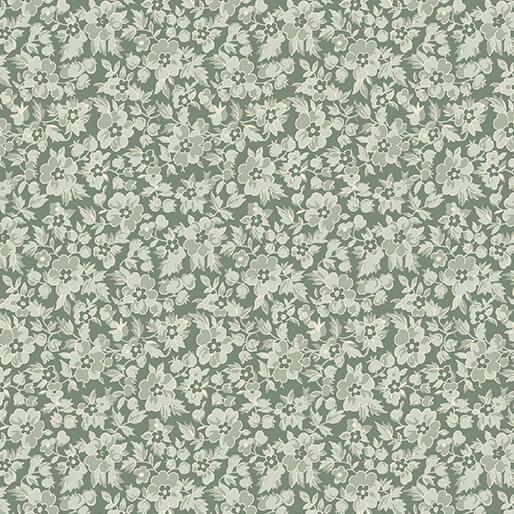 BTX Beloved Mood Calico - 16655-44 Dark Willow - Cotton Fabric