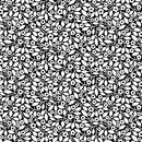 BTX Black, White And Bloom Tracey - 16671-90 Black/White - Cotton Fabric