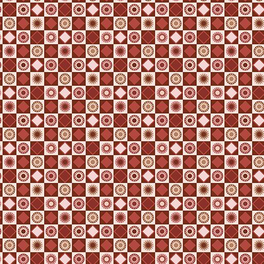 BTX Blue Mill Dayton - 17211-10 Red - Cotton Fabric