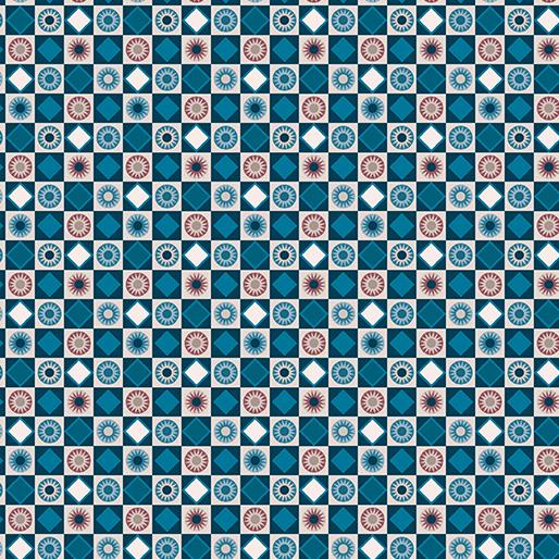 BTX Blue Mill Dayton - 17211-50 Blue - Cotton Fabric