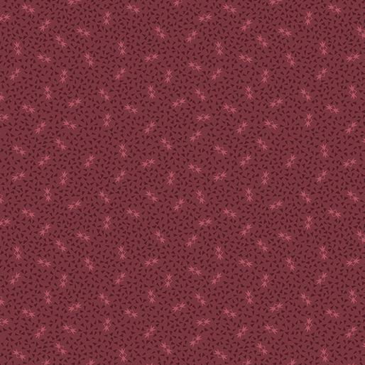 BTX Blue Mill Starlight - 17216-86 Wine - Cotton Fabric
