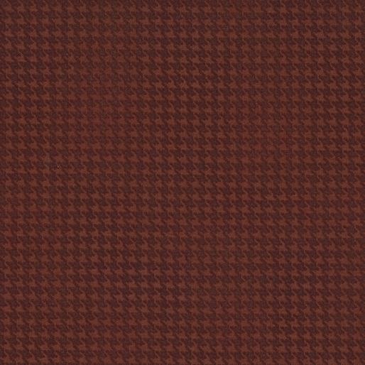BTX Blushed Houndstooth - 7564-22 Cranberry - Cotton Fabric
