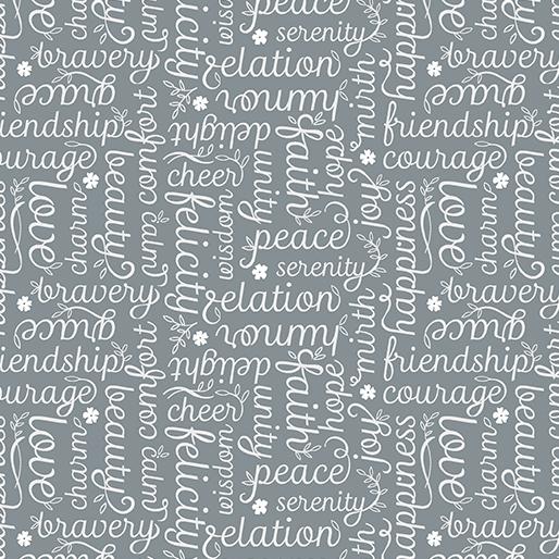 BTX Botanica - 13685-08 Gray - Cotton Fabric