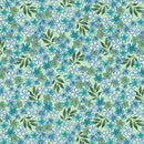 BTX Butterfly Calypso Blossoms - 14878-04 Light Green - Cotton Fabric