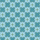 BTX Butterfly Calypso Geo - 14876-05 Light Blue - Cotton Fabric