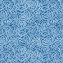 BTX Butterfly Calypso Shadow Scroll - 14877-55 Blue - Cotton Fabric