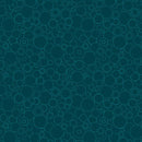 BTX Cat's Meow Circling Round - 16950-86 Dark Teal - Cotton Fabric