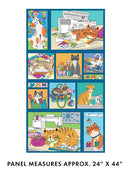 BTX Cheeto's World Cheeto's Life Panel - 17199-99 Multi  - Cotton Fabric