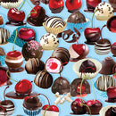 BTX Cherry Hill - 14314-55 Blue - Cotton Fabric