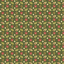 BTX Christmas At Home Emil - 16720M-44 Dark Green - Cotton Fabric